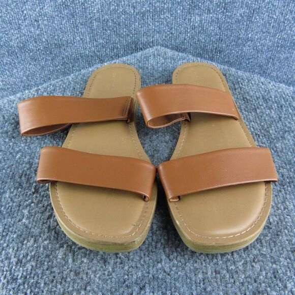 Universal Thread Women's Slide Brown Synthetic Size 10M Gently Used 2025 - Picture 2 of 6